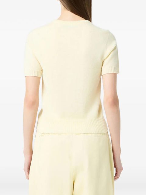 Blumarine short-sleeve sweater - Neutrals