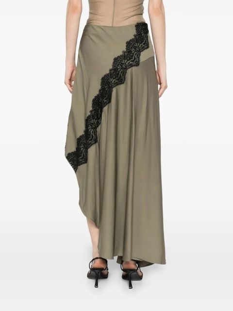 Christopher Esber Verner asymmetric skirt - Green
