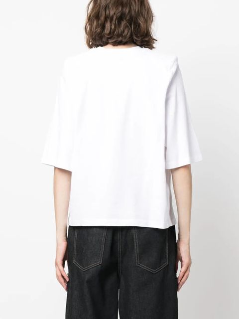 ISABEL MARANT Ben organic-cotton T-shirt - White