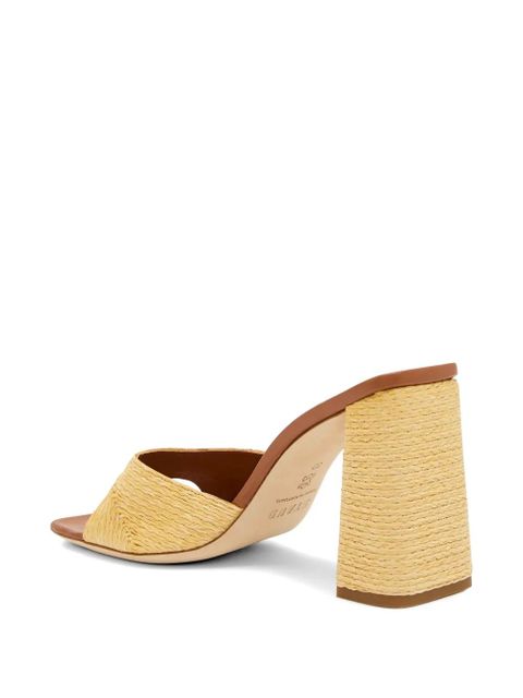STAUD raffia sandals - Neutrals - zdjęcie produktu nr 2