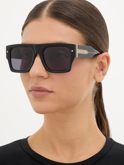 AllSaints okulary przeciwsłoneczne kwadratowe damskie Eris - zdjęcie produktu nr 1
