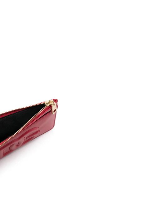Dolce & Gabbana DG Logo zip purse - Red