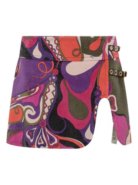 PUCCI buckle mini skirt - Purple - zdjęcie produktu nr 2