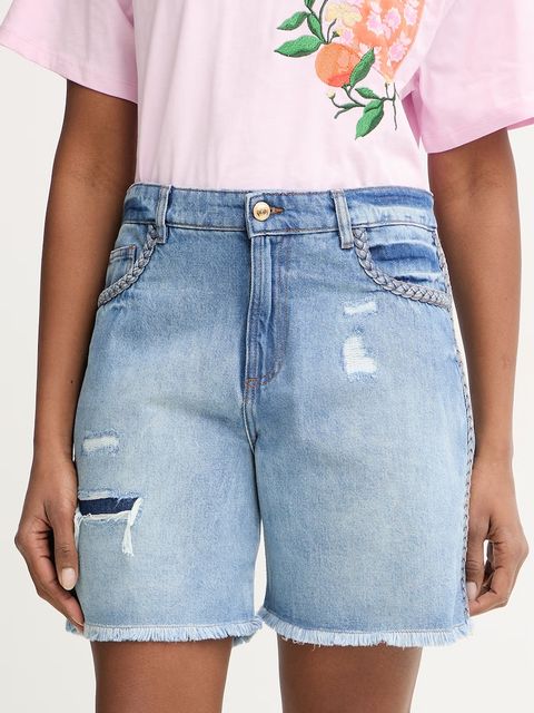 Just Cavalli szorty damskie jeansowe - zdjęcie produktu nr 1