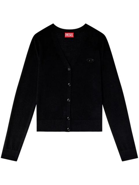 Diesel M-Alima knit cardigan - Black - zdjęcie produktu nr 1