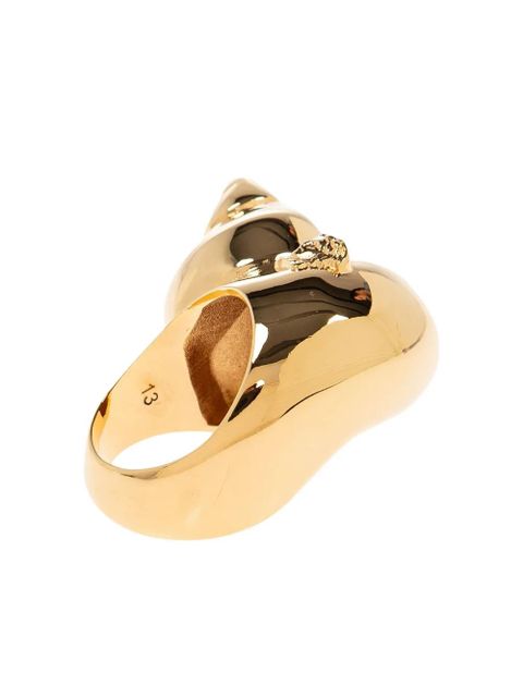 Versace shell-motif ring - Gold