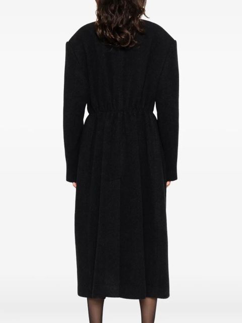 Alexander Wang collarless coat - Black