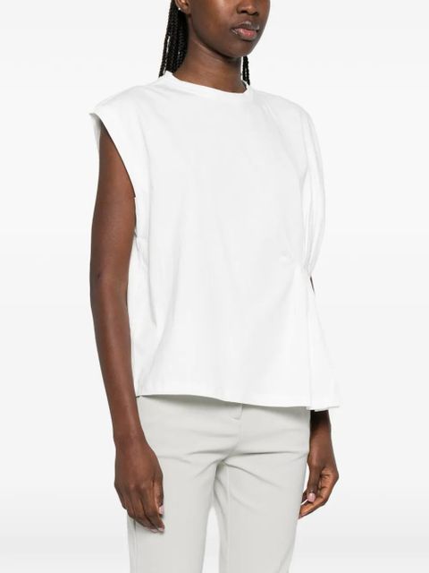TWINSET sleeveless T-shirt - White