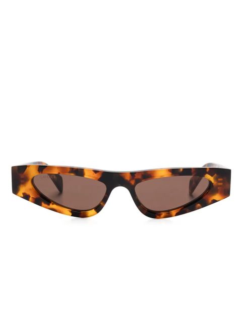 Gucci Eyewear cat-eye sunglasses - Brown - zdjęcie produktu nr 1