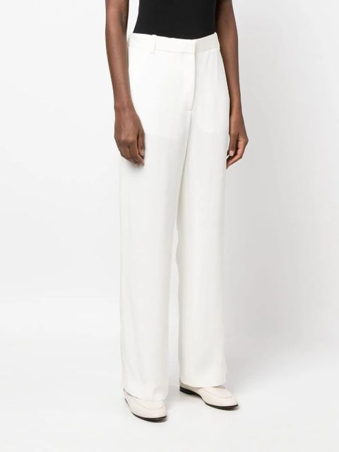 Victoria Beckham high-rise wide-leg trousers - White - zdjęcie produktu nr 2