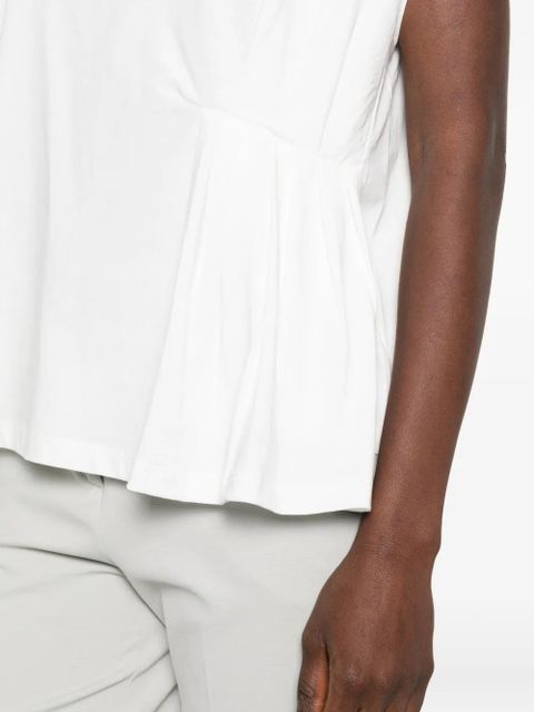 TWINSET sleeveless T-shirt - White