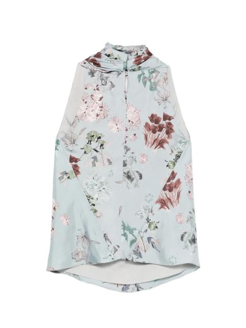 Altuzarra floral-print blouse - Blue - zdjęcie produktu nr 2