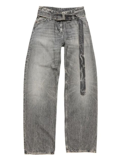 Acne Studios belted jeans - Grey - zdjęcie produktu nr 1