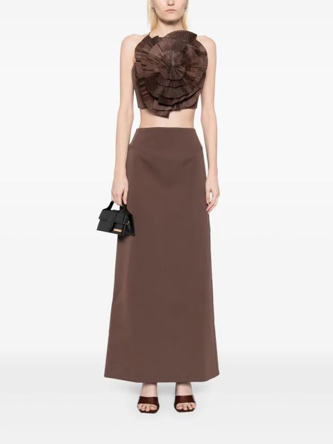 Acler Balderstone skirt - Brown - zdjęcie produktu nr 2