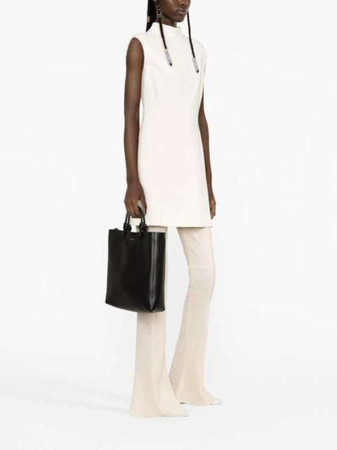 Jil Sander knot-detail leather tote bag - Black - zdjęcie produktu nr 2