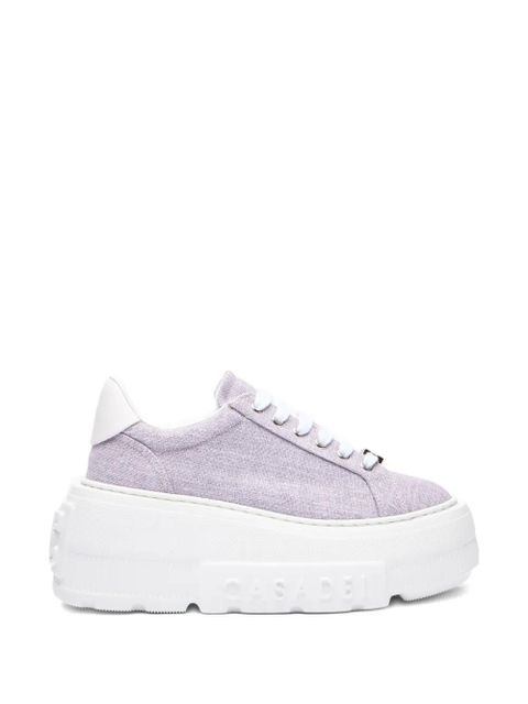 Casadei Nexus lace-up sneakers - Purple - zdjęcie produktu nr 1