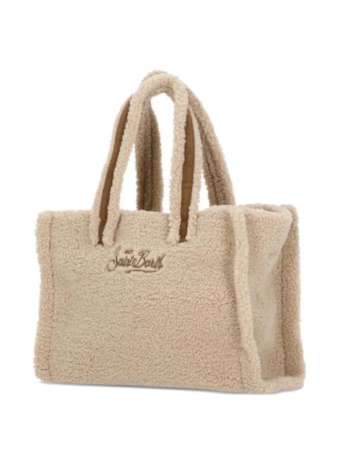 MC2 Saint Barth Colette Teddy logo tote bag - Neutrals