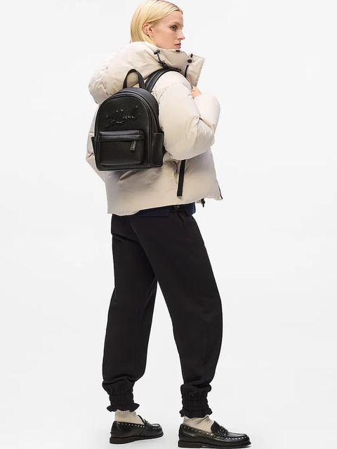 Karl Lagerfeld plecak K/SKUARE damski kolor czarny mały gładki A4W30057