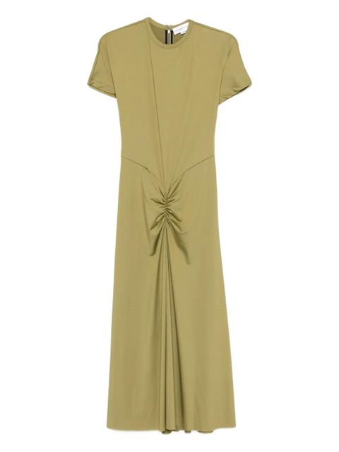 Victoria Beckham Blaire short-sleeve midi dress - Green - zdjęcie produktu nr 1