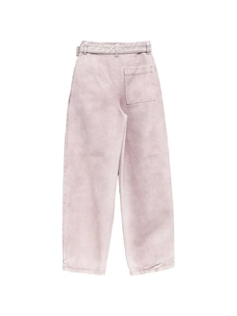 LOEWE belted jeans - Pink - zdjęcie produktu nr 2
