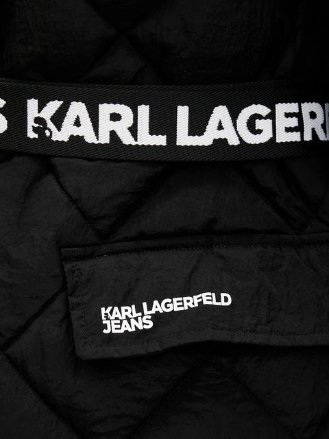 Karl Lagerfeld Jeans kurtka kolor czarny przejściowa A4W15054