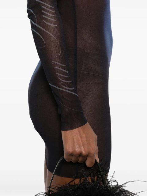 Jean Paul Gaultier The "Le Male" short dress - Blue