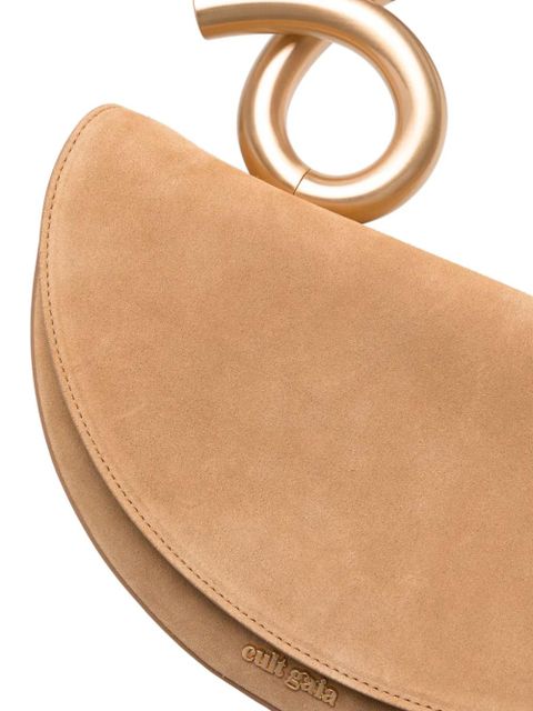 Cult Gaia Azariah suede tote bag - Brown