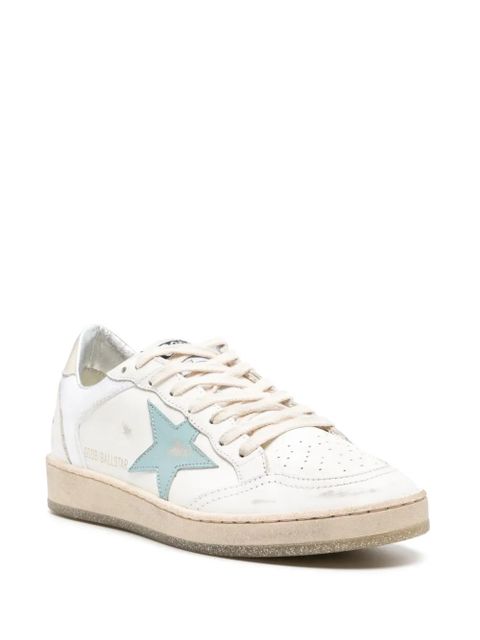 Golden Goose Ball Star leather sneakers - White