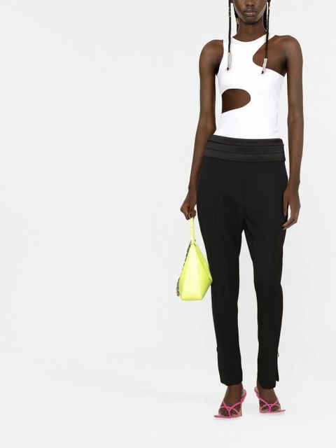 Balmain tapered wool trousers - Black