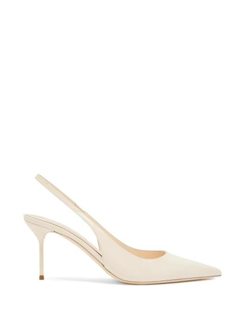 Paris Texas Lidia slingback pointed pumps - Neutrals - zdjęcie produktu nr 1