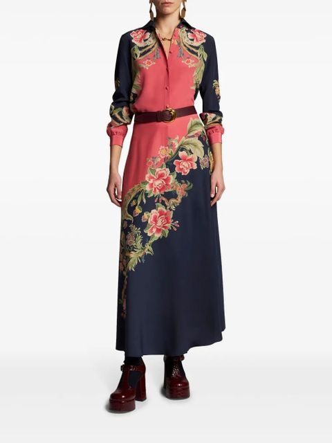 ETRO printed silk shirt - Pink - zdjęcie produktu nr 2