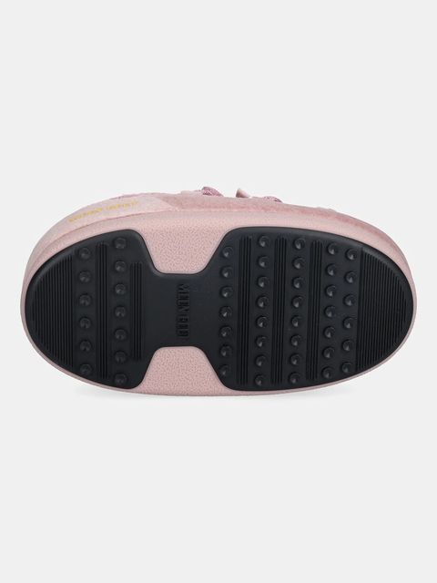 Moon Boot śniegowce MB X GIR EVX MULE KNIT kolor różowy 80D1470140-J038