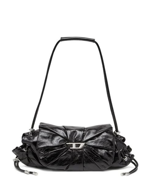 Diesel small Scrunch-D shoulder bag - Black - zdjęcie produktu nr 1