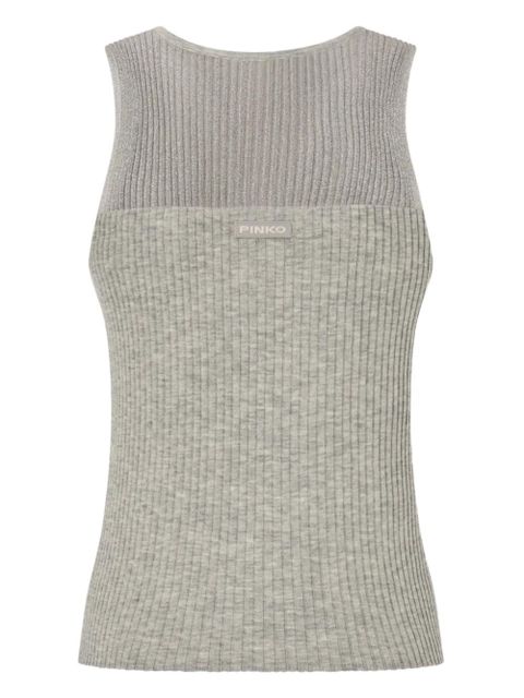 PINKO ribbed top - Grey - zdjęcie produktu nr 2