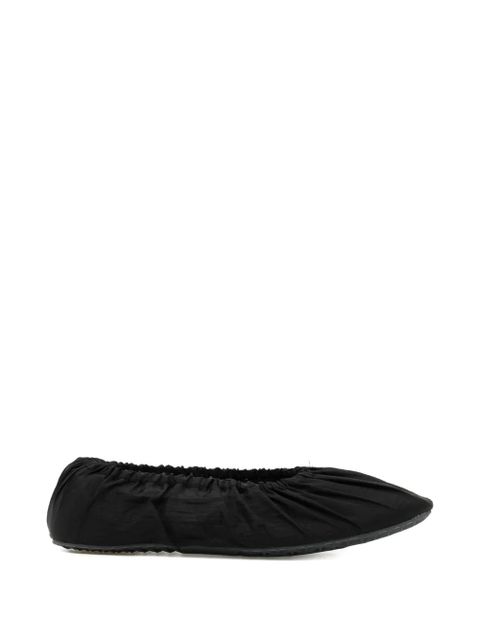 Maison Margiela gathered ballet flats - Black - zdjęcie produktu nr 1