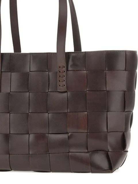 DRAGON DIFFUSION Japan leather tote bag - Brown
