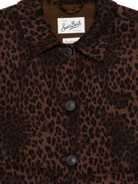 MC2 Saint Barth leopard jacket - Brown