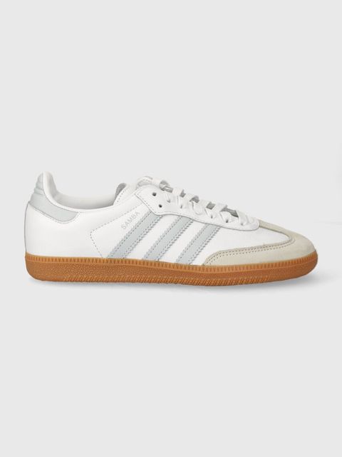 adidas Originals sneakersy skórzane Samba OG kolor biały IE0877 - zdjęcie produktu nr 1