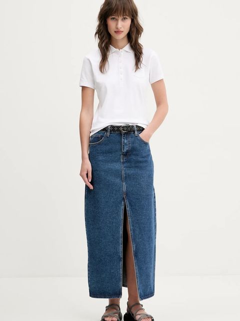 Guess Jeans polo damski kolor biały W5GP73 KCYR1