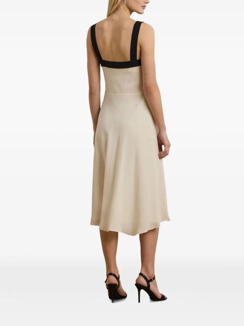 Lauren Ralph Lauren bow midi dress - Neutrals - zdjęcie produktu nr 2