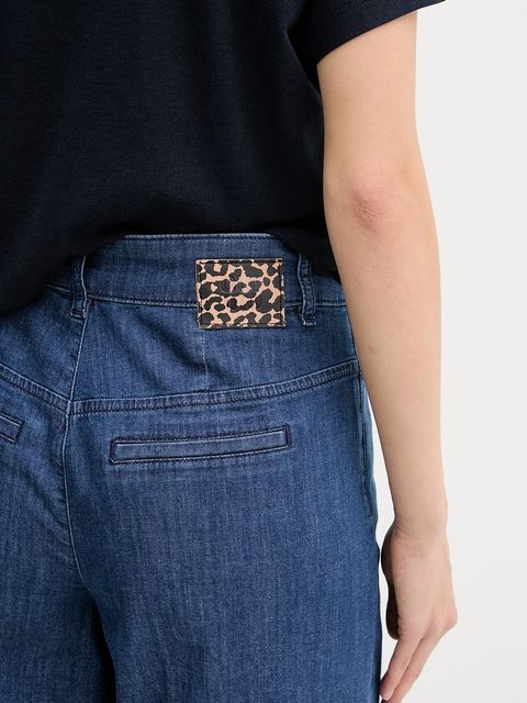 OUI jeansy damskie kolor granatowy 90913