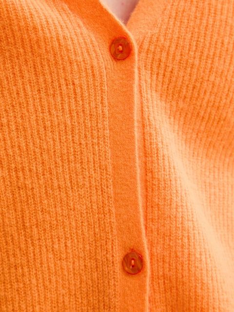 American Vintage kardigan z wełną damski kolor pomarańczowy lekki RAX19C