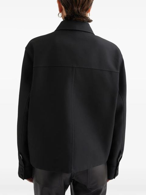 Jil Sander button-up shirt jacket - Black - zdjęcie produktu nr 2