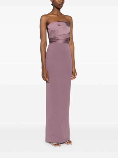 Solace London The Afra maxi dress - Purple