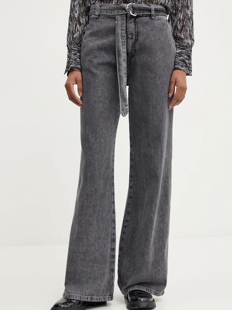 Answear.LAB jeansy damskie kolor szary