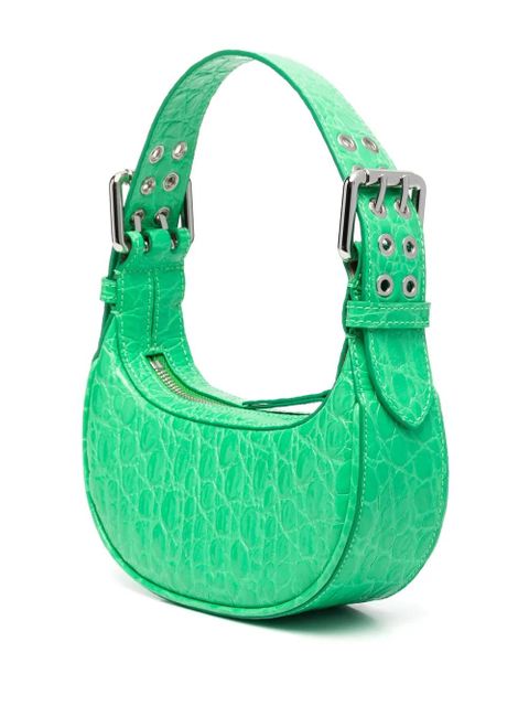 BY FAR Mini Soho bag - Green