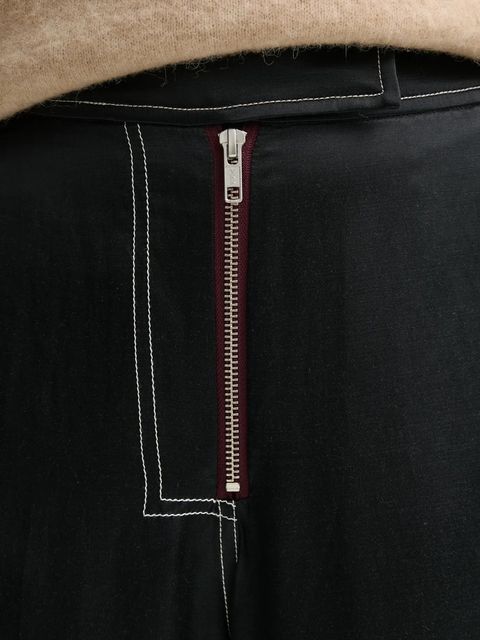 Day Birger et Mikkelsen spodnie z domieszką lnu Gianna