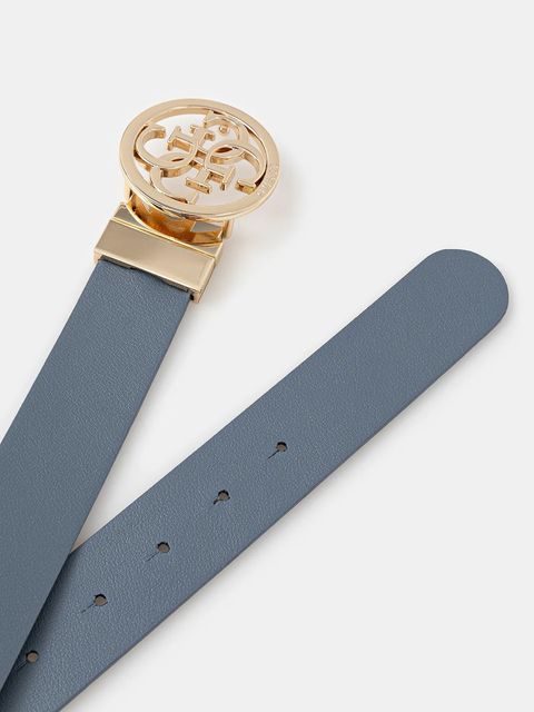 Guess pasek PHOEBE damski kolor niebieski BW9253 P5335