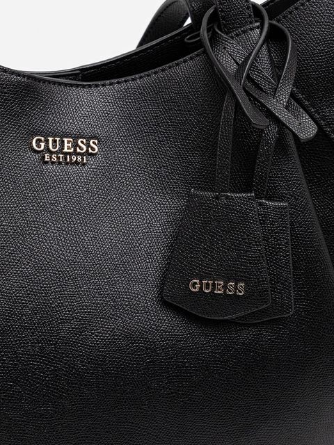 Guess torebka AMORETTE kolor czarny HWBG78 98240