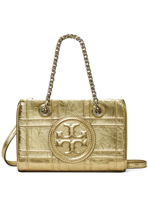 Tory Burch mini Fleming Soft Metalling Chain quilted tote bag - Gold - zdjęcie produktu nr 1